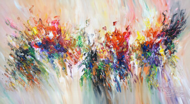 Awesome Daydream L 2 Painting titled "Awesome Daydream L 2" by Peter Nottrott, Original Artwork, Acrylic