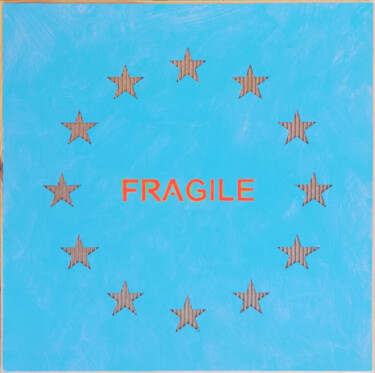 Peinture intitulée "Fragile-006" par Giulio Gavioli, Œuvre d'art originale, Acrylique Monté sur Châssis en bois