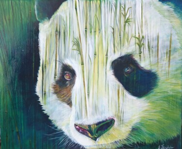 Peinture intitulée "Douceur Paisible" par Jessica Fanigliulo, Œuvre d'art originale, Huile