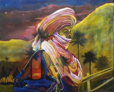 Peinture intitulée "Un murmure dans l'Â…" par Jessica Fanigliulo, Œuvre d'art originale, Huile