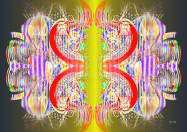 Arts numériques intitulée "TRIBUTO À SÉRGIO PA…" par Reinhard Heydrich Allan De Souza Santos, Œuvre d'art originale, Peintur…