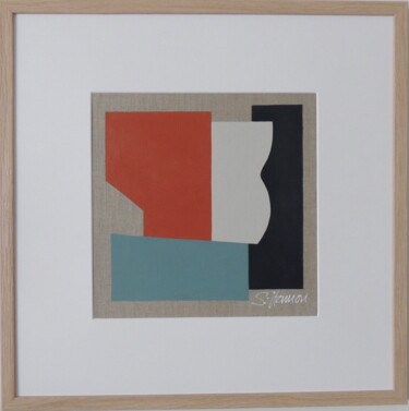 Painting titled "A matter of forme (…" by Sylvie Hamou, Original Artwork, Acrylic
