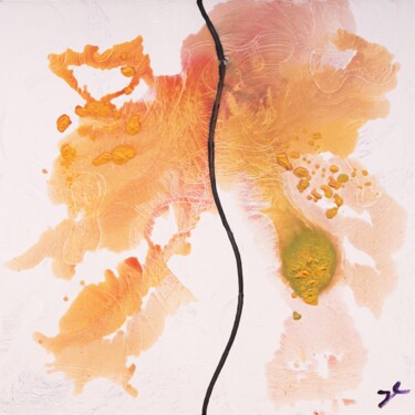 Malerei mit dem Titel "Zwiespalt" von Lukas Walcher, Original-Kunstwerk, Acryl