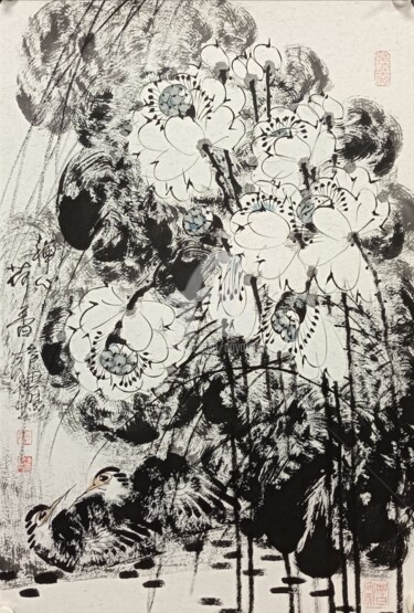 Fragrance of lotus and buddha sense 禅心荷香 （No.1690202478)