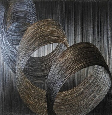 绘画 标题为“tableau, huile sur…” 由Steivan Loundou, 原创艺术品, 油 安装在木质担架架上