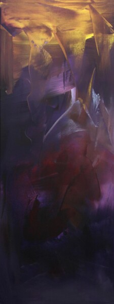 Painting titled "From Dusk Till Dawn…" by Paresh Nrshinga F R S A, Original Artwork, Acrylic Mounted on Wood Stretcher frame