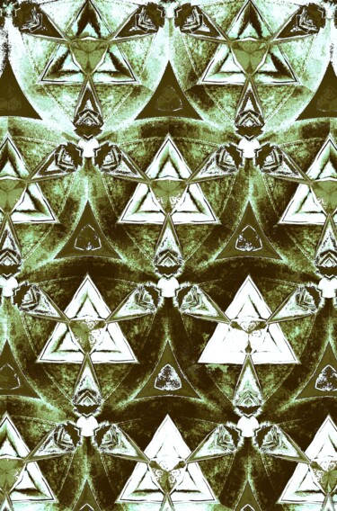 Photography titled "Geometric 916 - 1k3" by Ken Lerner, Original Artwork, Digital Photography