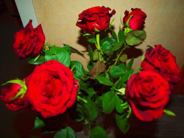 Fotografia intitulada "les roses" por Musclor, Obras de arte originais, Fotografia digital