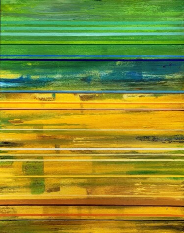 Peinture intitulée "Esprit VVG" par Pascal Buffard, Œuvre d'art originale, Huile