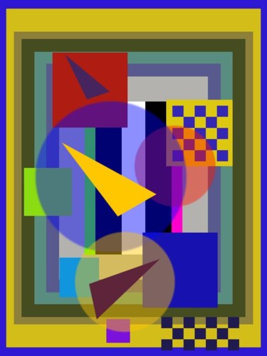 数字艺术 标题为“Erocubism” 由Jora Poshytilo, 原创艺术品, 2D数字工作