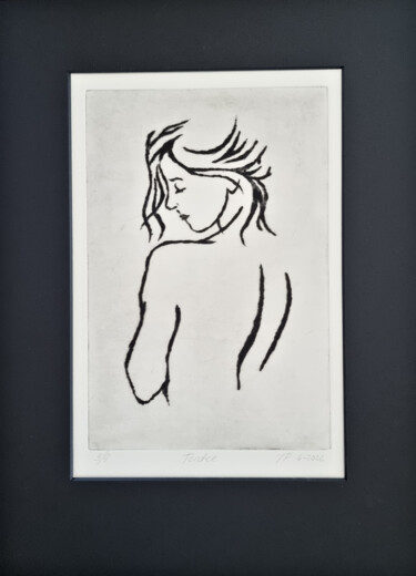 "TENDER" INTAGLIO LIMITED EDITION PRINT 3/4 印花与版画 标题为“"TENDER" INTAGLIO L…” 由Artmoods Tp, 原创艺术品, 雕刻 安装在纸板上