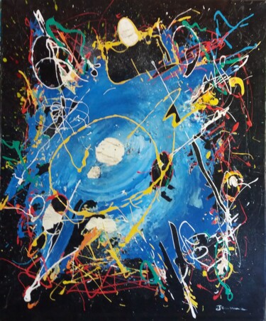 Peinture intitulée "REF 47-12 -  Energi…" par Jeanne, Œuvre d'art originale, Acrylique Monté sur Châssis en bois