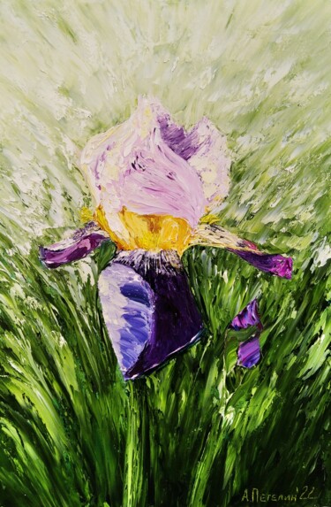 The iris. Картина под названием "The iris." - Aleksandr Petelin, Подлинное произведение искусства, Масло