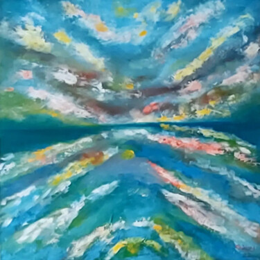 yansımalar, reflections 绘画 标题为“yansımalar, reflect…” 由Gülay Şimşek, 原创艺术品, 颜料