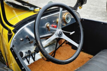 Fotografia zatytułowany „Steering Wheel XI” autorstwa Eric Vadé, Oryginalna praca, Fotografia cyfrowa