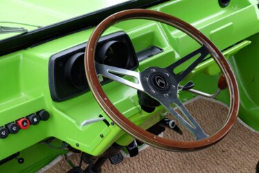 Fotografia zatytułowany „Steering Wheel XII” autorstwa Eric Vadé, Oryginalna praca, Fotografia cyfrowa