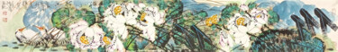 Lotus pond and clear dew 禅心荷香 （No.1690202501)