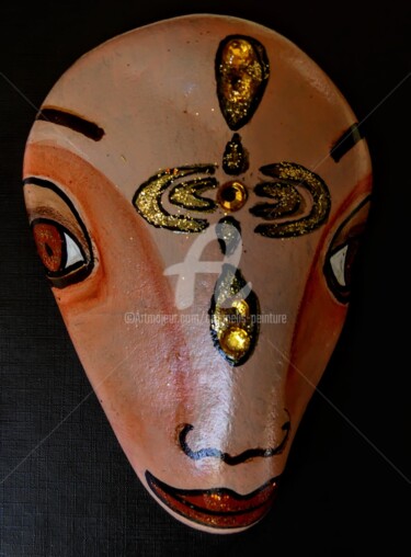 Malerei mit dem Titel "PLEINE CONSCIENCE" von Artamelis, Original-Kunstwerk, Acryl