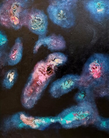 绘画 标题为“Nebulae” 由Lynda Rosemarie Stevens, 原创艺术品, 丙烯