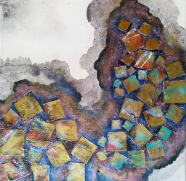 Collages titled "Kaleidoscope" by Lynda Rosemarie Stevens, Original Artwork, Collages
