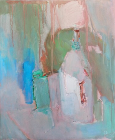 图画 标题为“Spring thaw” 由Katrin Rymsha, 原创艺术品, 油 安装在木板上