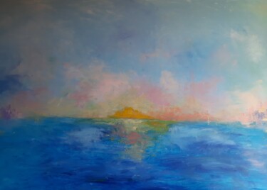 Malerei mit dem Titel "UNENDLICH" von Edith Stütz, Original-Kunstwerk, Acryl