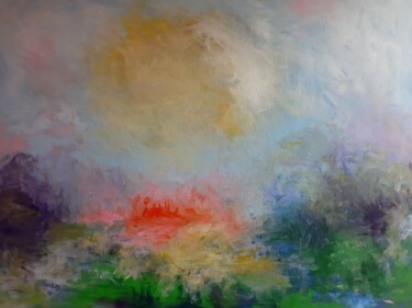 Malerei mit dem Titel "ILLUSION III" von Edith Stütz, Original-Kunstwerk, Acryl