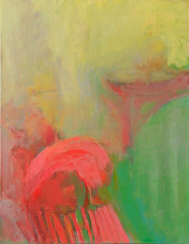 Картина под названием "Sunny day" - Katrin Rymsha, Подлинное произведение искусства, Масло Установлен на Деревянная панель