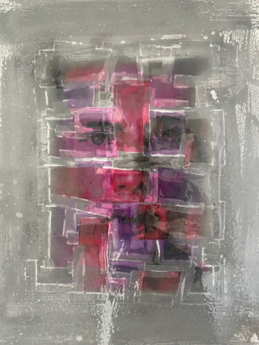 Peinture intitulée "Augusta Metropolis…" par Jerome Cholet, Œuvre d'art originale, Collages