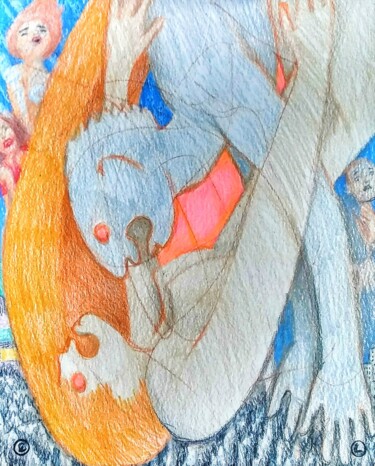 "Love Hurts when it…" başlıklı Resim Edwin Loftus tarafından, Orijinal sanat, Pastel
