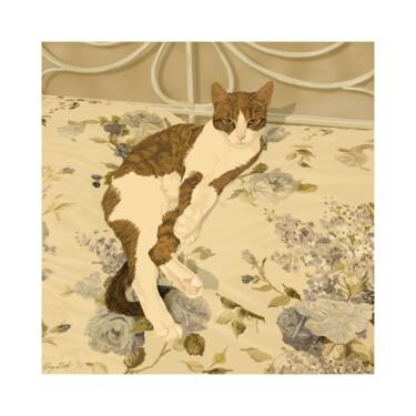 数字艺术 标题为“Minny” 由Pierga Dettori, 原创艺术品, 数字油画