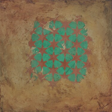 Painting titled "Azulejería III" by Juan José Molina Gallardo, Original Artwork, Oil