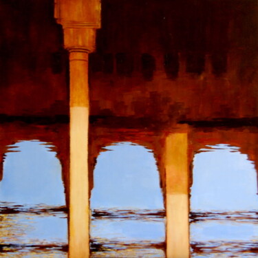 Painting titled "Reflejos" by Juan José Molina Gallardo, Original Artwork, Oil