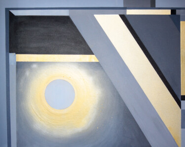 Acrylic spray painting The light.Part art Biennale 2023 CH Painting titled "Acrylic spray paint…" by Krsart, Original Artwork, Acrylic Mounted on Wood Panel