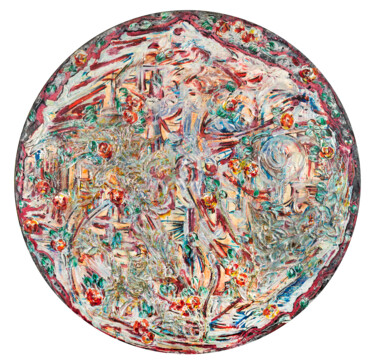 Peinture intitulée "Nulle part en Ludop…" par Phélix Ludop, Œuvre d'art originale, Acrylique Monté sur Châssis en bois