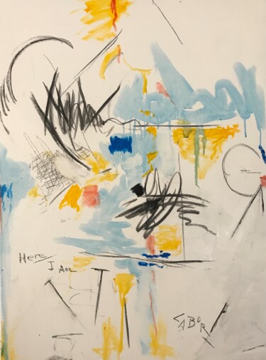 Mes FREELAB- 2023 Peinture de l'émotion 「Mes FREELAB- 2023 P…」というタイトルの絵画 Robert Laborによって, オリジナルのアートワーク, オイル ウッドストレッチャーフレームにマウント