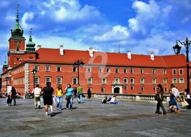 Europe - City Square in Warsaw III Photographie intitulée "Europe - City Squar…" par Clement Tsang, Œuvre d'art originale, Photographie numérique