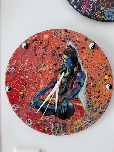 Peinture intitulée "Shaman" par Sobo, Œuvre d'art originale, Acrylique