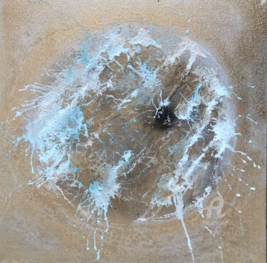 Peinture intitulée "Imagine" par Laurence Thomas-Thiebau, Œuvre d'art originale, Acrylique Monté sur Châssis en bois
