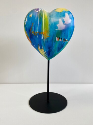 Sculpture intitulée "Home No.5" par Beate Garding Schubert, Œuvre d'art originale, Plastique