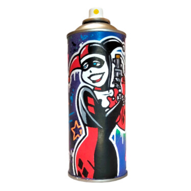 제목이 "Harley Quinn X Chan…"인 조형물 Alessio Hassan Alì (Hipo)로, 원작, 아크릴