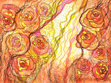 "Soul palette" 绘画 标题为“"Soul palette"” 由Elena Artgent, 原创艺术品, 水彩