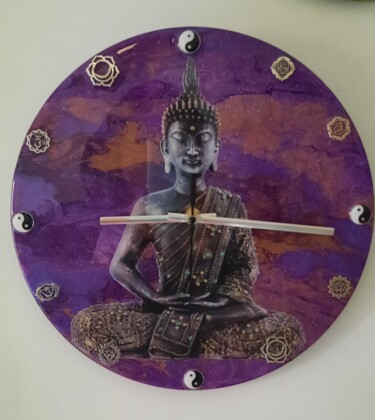 Peinture intitulée "Bouddha" par Sobo, Œuvre d'art originale, Acrylique