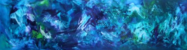 Painting titled "The Sky Full of Sta…" by Paresh Nrshinga F R S A, Original Artwork, Acrylic Mounted on Wood Stretcher frame