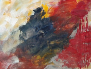 绘画 标题为“Faces /visages” 由Katayoun Dodangeh, 原创艺术品, 丙烯