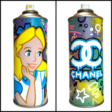 제목이 "Alice X Chanel"인 조형물 Alessio Hassan Alì (Hipo)로, 원작, 아크릴