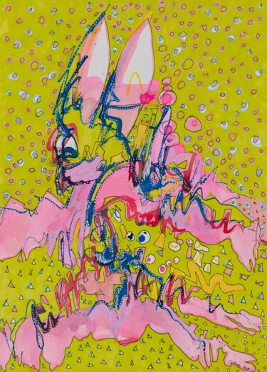 图画 标题为“Multidimensional” 由Pamela Rys, 原创艺术品, 墨