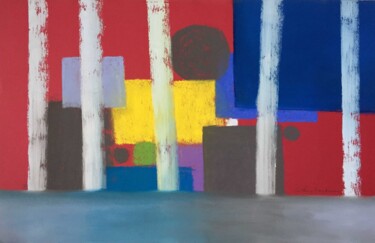 제목이 "Structure"인 그림 Frédéric Hartmann로, 원작, 파스텔