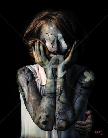 Arts numériques intitulée "Création 372" par Accèscyb, Œuvre d'art originale, Photo montage