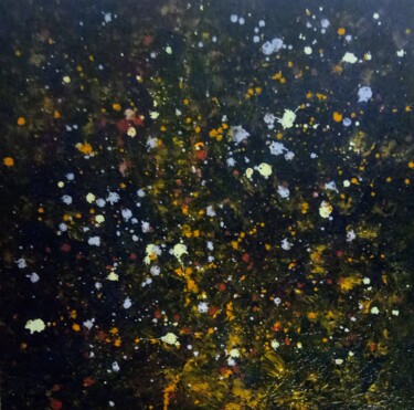 Peinture intitulée "Galaxy" par Robin Dubois (le CHAT), Œuvre d'art originale, Acrylique Monté sur Châssis en bois